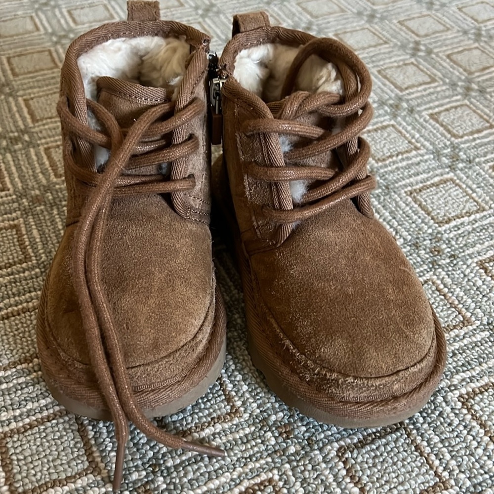 Ugh boots. Toddler size 9. Worn twice